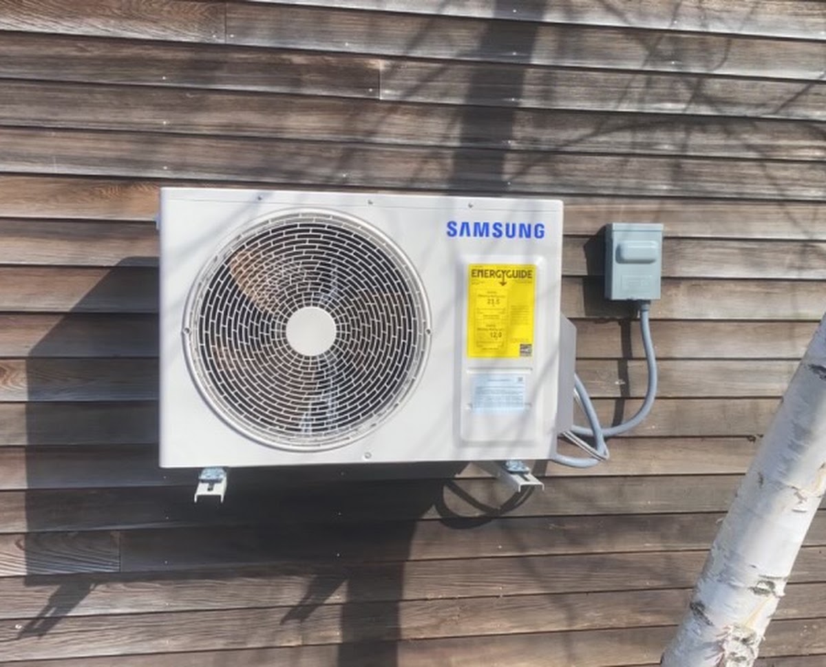 Exterior mini-split equipment